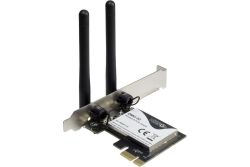 Inter-Tech Wi-Fi 5 PCIe Adapter DMG-32 2dBi Antenne...