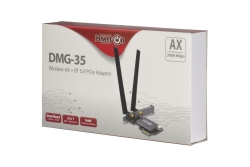 Inter-Tech Wi-Fi6 + BT5.0 PCIe Adapter DMG-35 Antenne 3000Mb retail