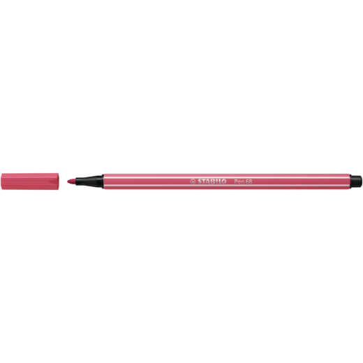 Premium-Filzstift Pen 68 - erdbeerrot