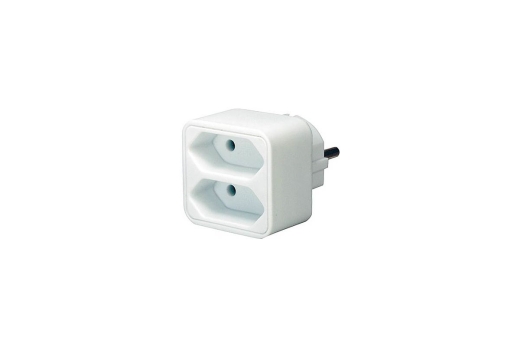 Brennenstuhl Steckdosenadapter 2-fach Eurosteckdose