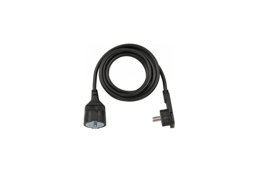 Brennenstuhl Verlängerungskabel 3m H05VV-F3G1.5 schwarz