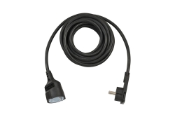 Brennenstuhl Verlängerungskabel 5m H05VV-F3G1.5 schwarz