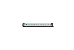 Brennenstuhl Steckdosenleiste Premium-Line 10x sw/grau