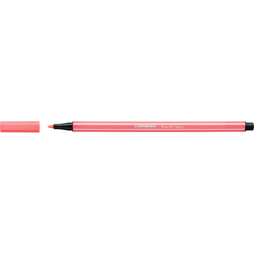 Premium-Filzstift Pen 68 - neonrot
