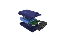 RealPower Powerbank PB-7500C Navy Blue 7.500mAh