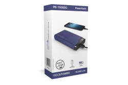RealPower Powerbank PB-15000C Navy Blue 15.000mAh