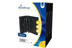 MediaRange DVD-Leerhülle für 10 Dics 33mm...