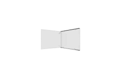 MediaRange CD-Leerhülle ohne Tray 14.4mm...