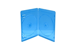 MediaRange BD-Leerhülle für 2 Discs 7mm blau