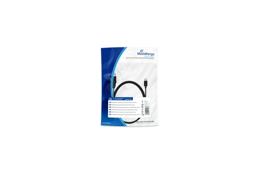 MediaRange Lade- & Datenkabel USB 2.0 auf Mini USB 2.0 B 1.8