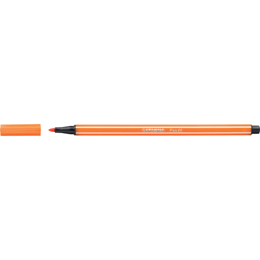Premium-Filzstift Pen 68 - gelbrot