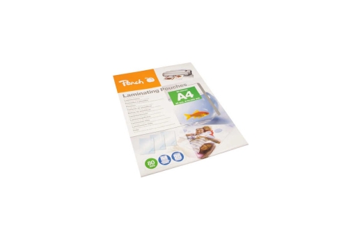 Peach Laminierfolien A4 80mic glänzend PPR080-02 25PK