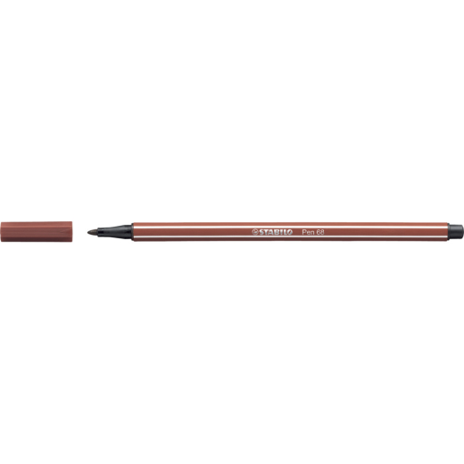Premium-Filzstift Pen 68 - rötel