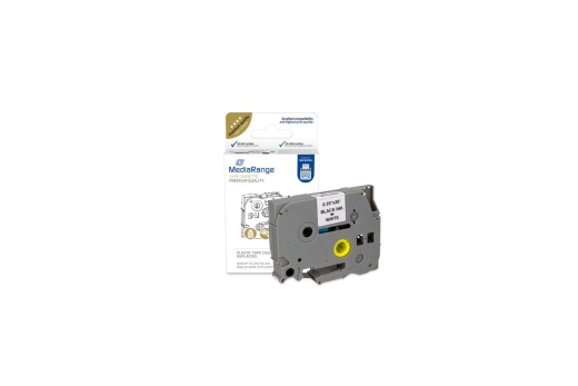 MediaRange Schriftbandka. Brother TZ-221/TZe-221 9mmx8m sw
