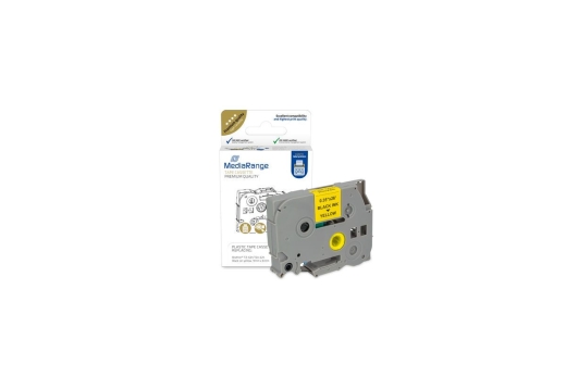 MediaRange Schriftbandka. Brother TZ-621/TZe-621 9mmx8m sw