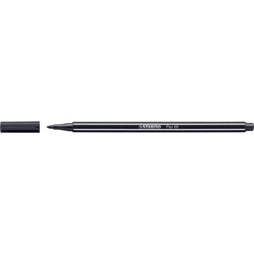 Premium-Filzstift Pen 68 - schwarz