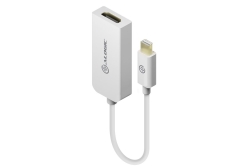 Alogic Adapter DisplayPort Mini -> HDMI weiß