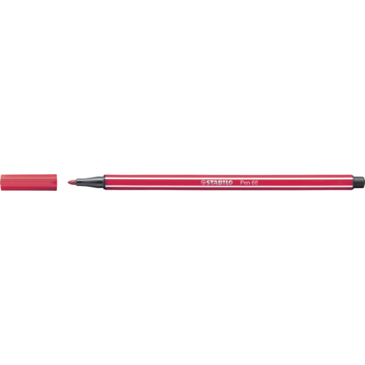 Premium-Filzstift Pen 68 - dunkelrot