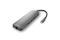 Sharkoon Combo Adapter USB 3.0 Type C grau