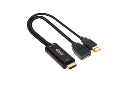 Club3D Adapter HDMI 2.0 > DP 1.2 4K60Hz HDR aktiv...