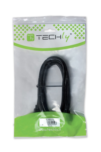 Techly High Speed HDMI Verlängerung mit Ethernet,4K@30Hz, 1,