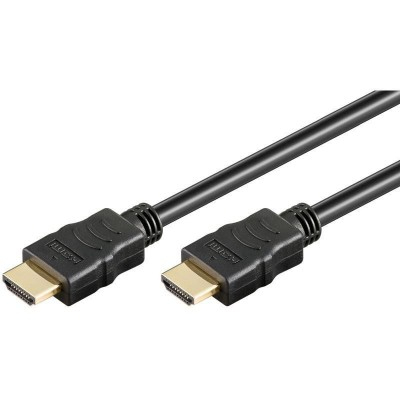 Techly HDMI Kabel mit Ethernet, 1.5m, Schwarz