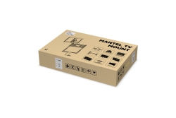 Equip Wandhalterung 43-50/1TFT PullDown 4Gelenke 35Kg sw lite Retail