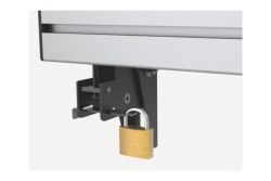 Equip Deckenhalterung 45-55/2TFT 50Kg Manu Dual-Screen sw lite Retail (Speditionsversand)