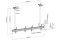 Equip Deckenhalterung 45-55/2TFT 50Kg Manu Dual-Screen sw lite Retail (Speditionsversand)
