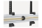 Equip Deckenhalterung 45-50/3TFT 50Kg Manu Triple sw lite Retail (Speditionsversand)