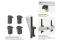 Equip Deckenhalterung 45-50/3TFT 50Kg Manu Triple sw lite Retail (Speditionsversand)