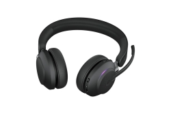 Jabra Headset Evolve2 65 MS Duo, inkl. Link 380a & Ladestat.