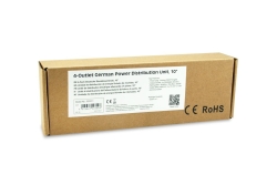 Equip 10 Steckdosenleiste 4xSchuko->St.90° si. Alu.