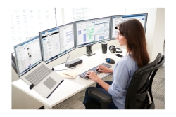 Kensington Monitorarm 2TFT, ,schw.One-Touch