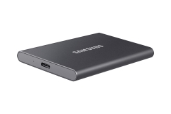 SSD 1TB Samsung Portable SSD T7 USB3.2 Gen.2 Titan Grey