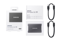SSD 1TB Samsung Portable SSD T7 USB3.2 Gen.2 Titan Grey