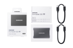 SSD 2TB Samsung Portable SSD T7 USB3.2 Gen.2 Titan Grey