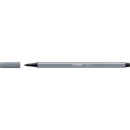 Premium-Filzstift Pen 68 - dunkelgrau