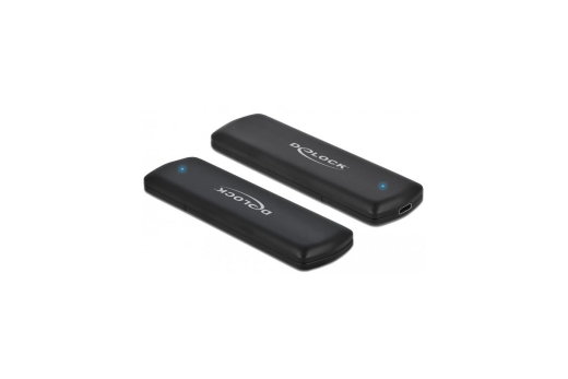 DELOCK Externes Gehäuse für M.2 NVMe PCIe SSD mit USB-Type C
