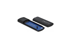 DELOCK Externes Gehäuse für M.2 NVMe PCIe SSD mit USB-Type C