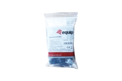 Equip Stecker Cat6a geschirmt RJ45 wzf. 5Stk silber