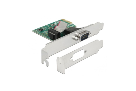 DELOCK PCI Express 1x Seriell + Low profile