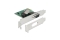 DELOCK PCI Express 1x Seriell + Low profile