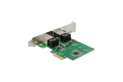 DELOCK PCI Express Karte > 2 x Gigabit LAN