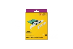 DELOCK PCI Express Karte > 2 x Gigabit LAN