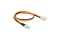 DELOCK Lüfter Stromkabel 3 Pin Stecker zu 3 Pin Buchse 30 cm