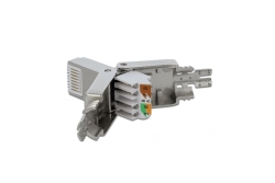 DELOCK RJ45 Stecker Cat.6 STP werkzeugfrei