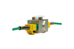 Logilink Keystone Kupplung 2X RJ45 STP 14.6mm, Cat6A