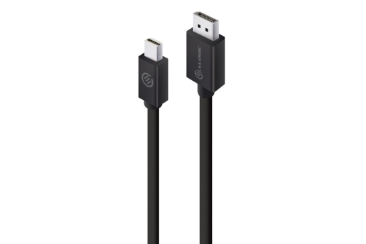 Alogic Mini DisplayPort -> DisplayPort Kabel M/M 1m schwarz