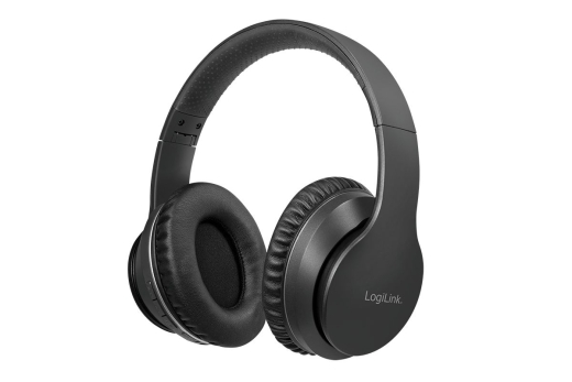 Logilink Bluetooth Headset,Active-Noice-Cancelling,V5.0,schw